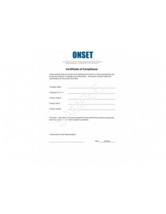 Compliance Certification